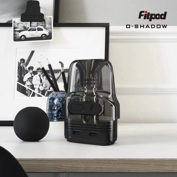 vapedia.net 【小煙主機】FITPOD O-SHADOW POD 30W 滑動式可調吸阻 三段強度 七彩LED燈 大電力1000mAh { 通用 OXVA XLIM PRO 30W 小蠻牛 }