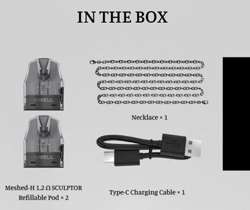 UWELL SCULPTOR POD 11W 雕塑家【套裝組合】UWELL SCULPTOR POD 11W 雕塑家 / 非 咖哩棒 石中劍 koko