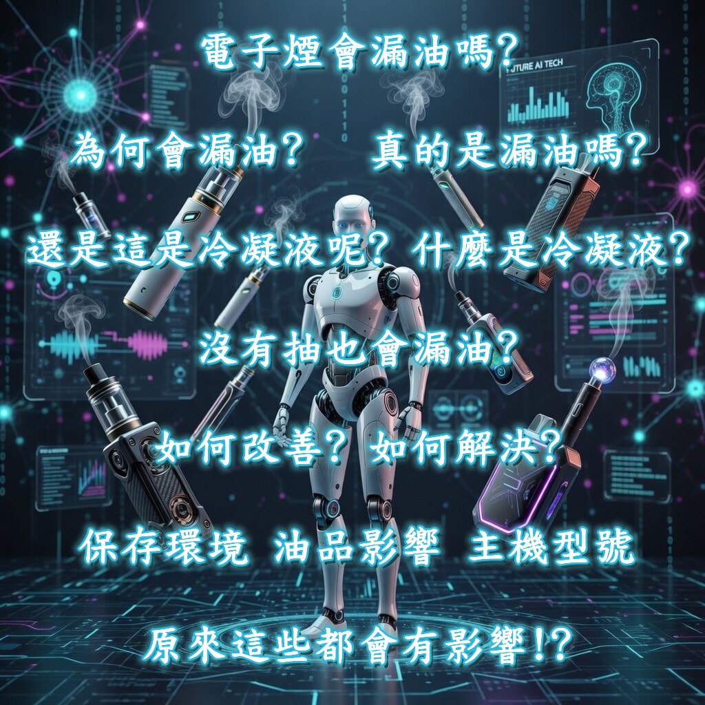 電子菸漏油